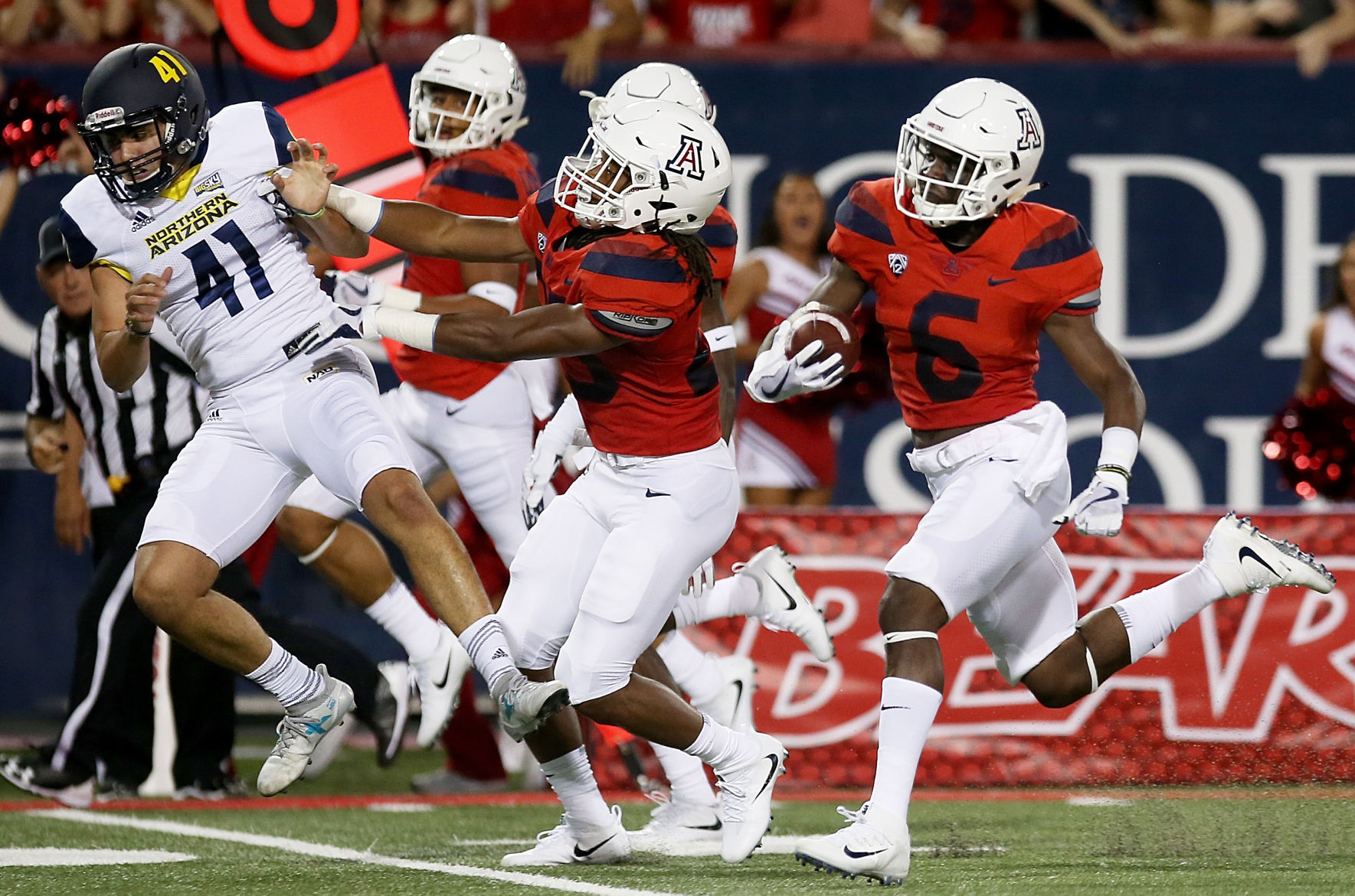 Northern Arizona University vs. University of Arizona college football